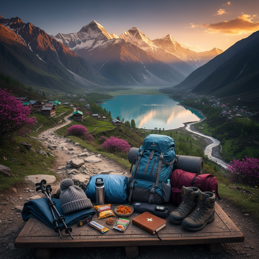 Amarnath Yatra Packing List: Essential Things to Carry for a Safe Pilgrimage — Kashmir travel guide photo by Kashmir Travel