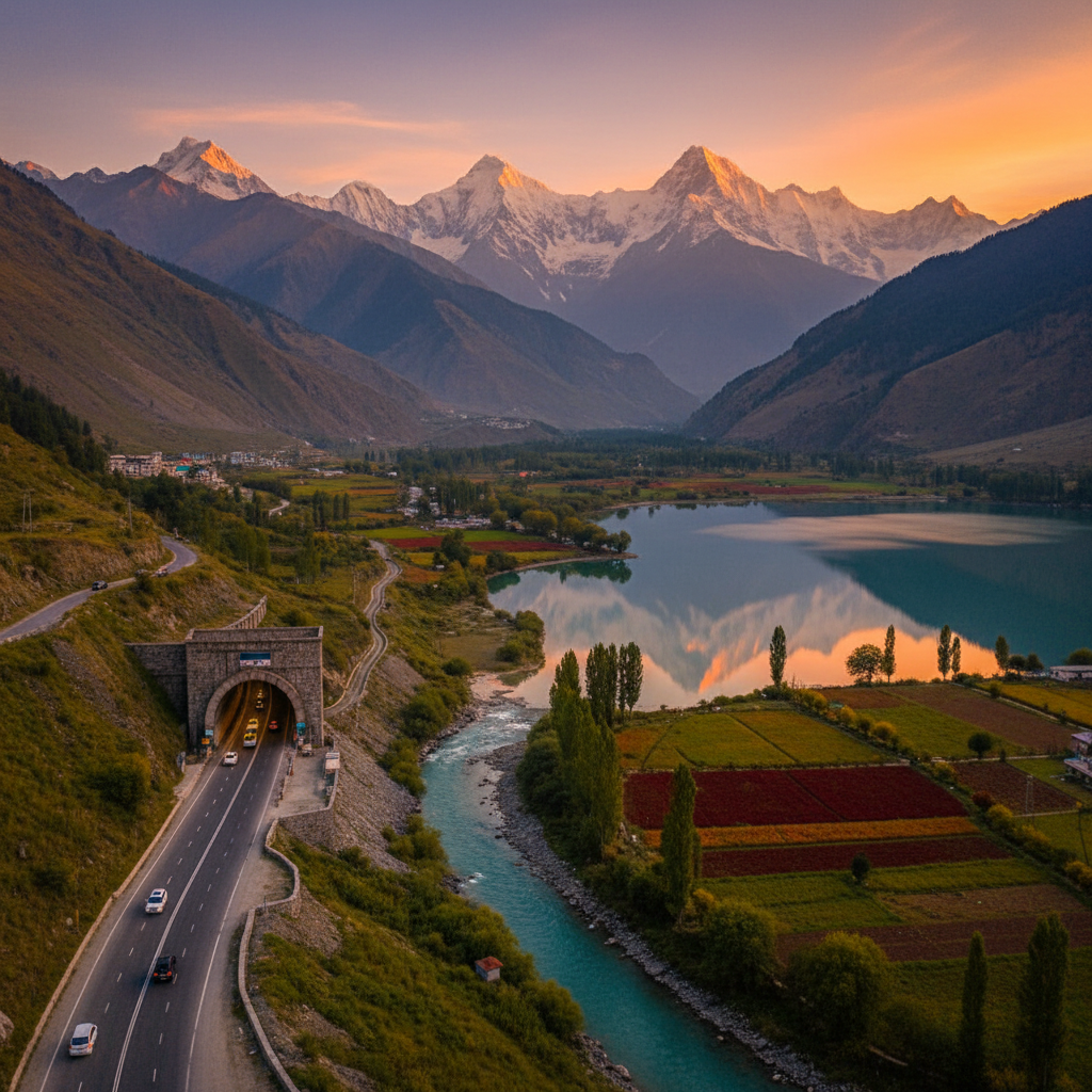 Banihal Qazigund Tunnel Travel Guide: Your Smooth Journey Through Kashmir — Kashmir travel guide photo by Kashmir Travel