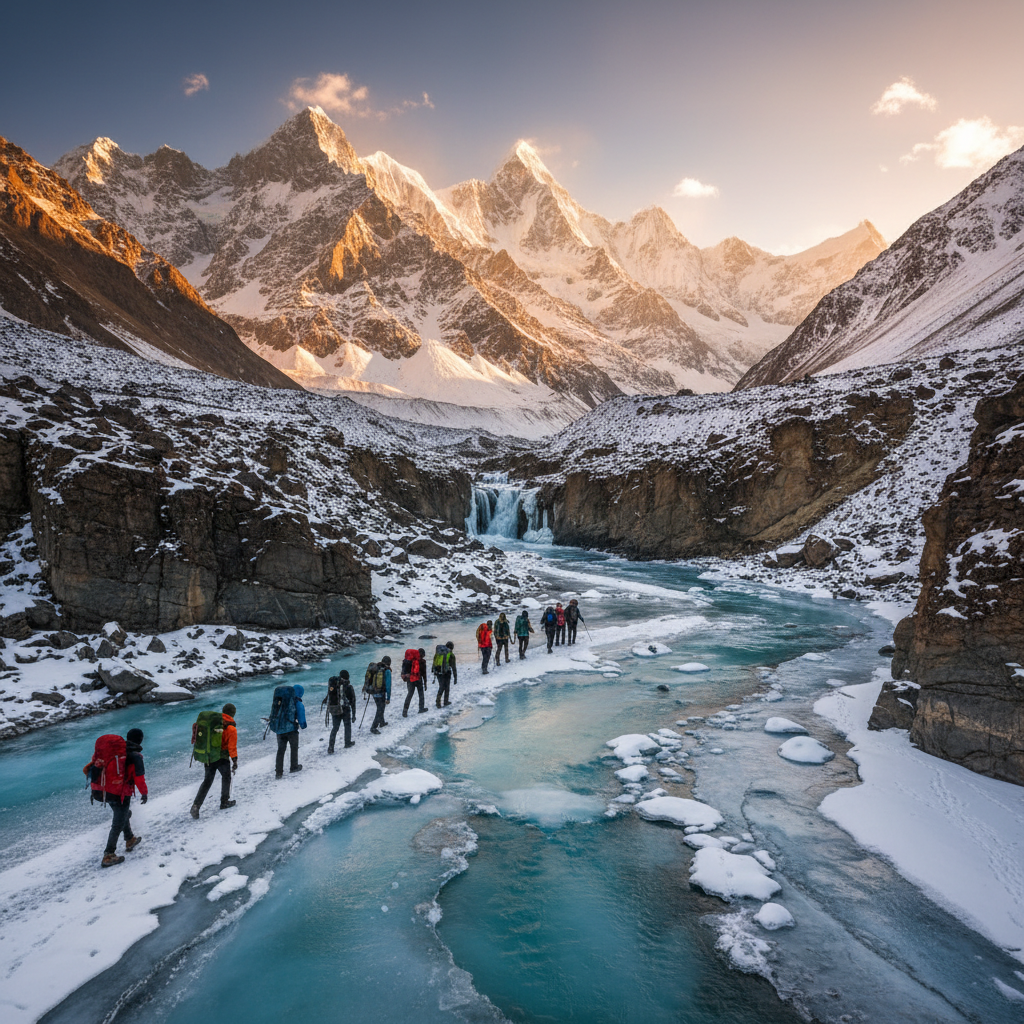 Chadar Trek Difficulty Guide: Navigating the Frozen Zanskar — Kashmir travel guide photo by Kashmir Travel