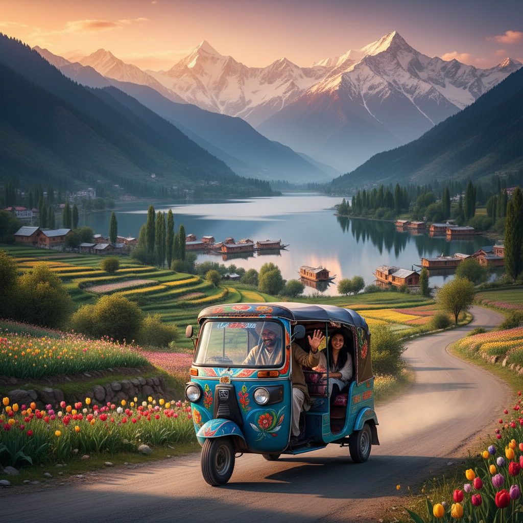 Kashmir Auto Rickshaw Fare Guide: Navigate Srinagar Like a Local — Kashmir travel guide photo by Kashmir Travel