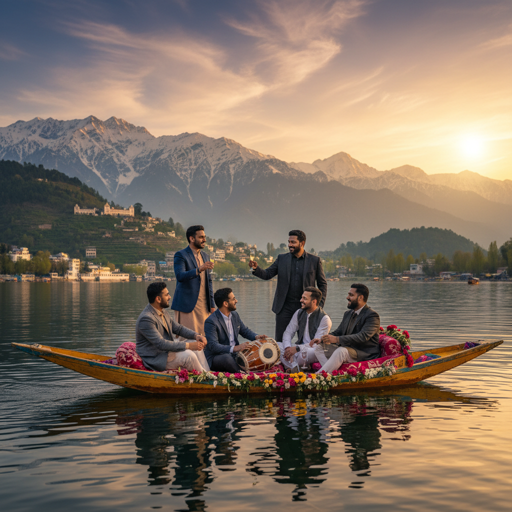 Kashmir Bachelor Party Package: Celebrate in Paradise with Kashmir Travel — Kashmir travel guide photo by Kashmir Travel