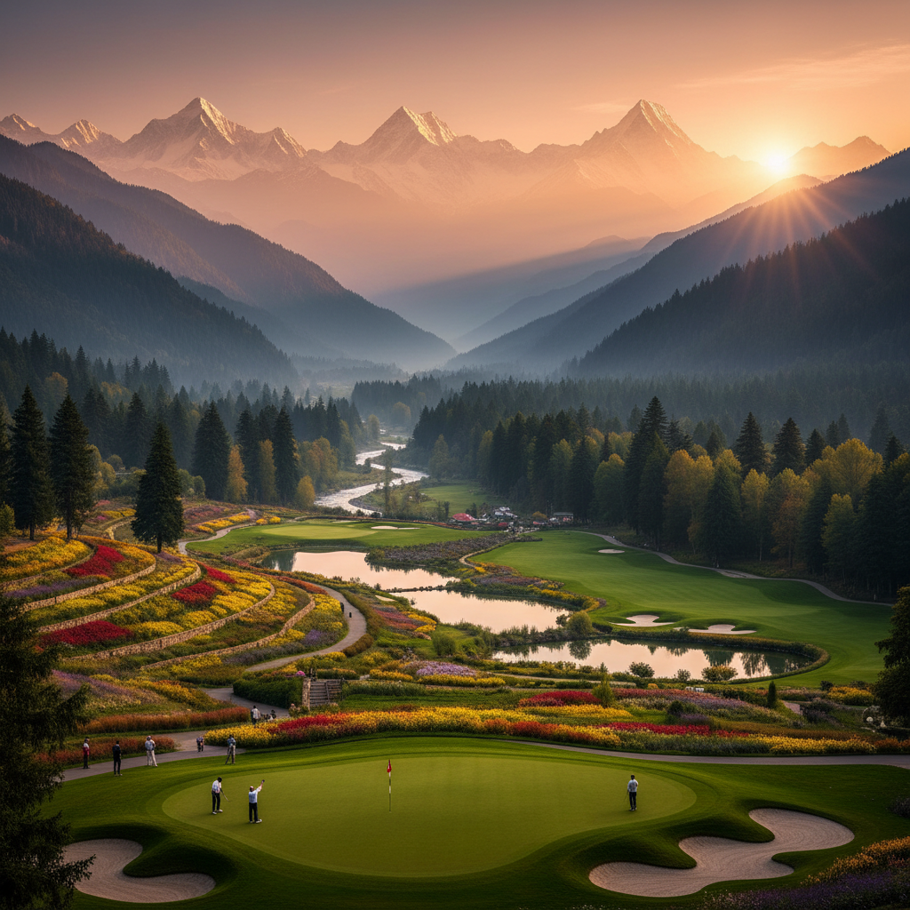 Kashmir Golf Courses Guide: Tee Off in Paradise with Kashmir Travel — Kashmir travel guide photo by Kashmir Travel