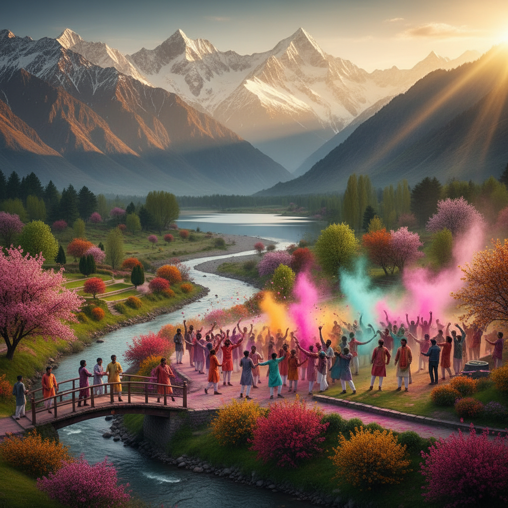 Kashmir Holi Celebration Guide: A Local's Perspective on Colors — Kashmir travel guide photo by Kashmir Travel