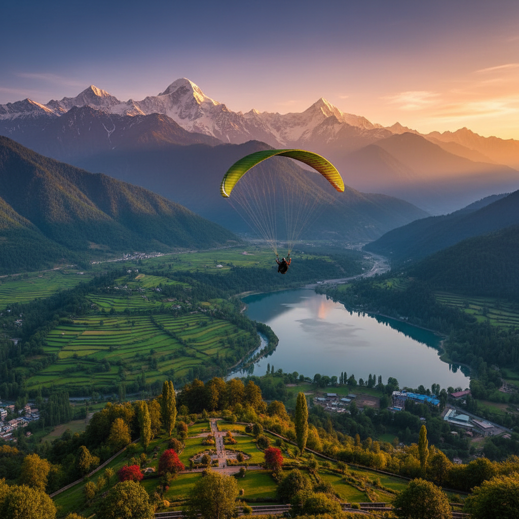 Kashmir Paragliding Guide: Soar Above the Himalayas with Kashmir Travel — Kashmir travel guide photo by Kashmir Travel