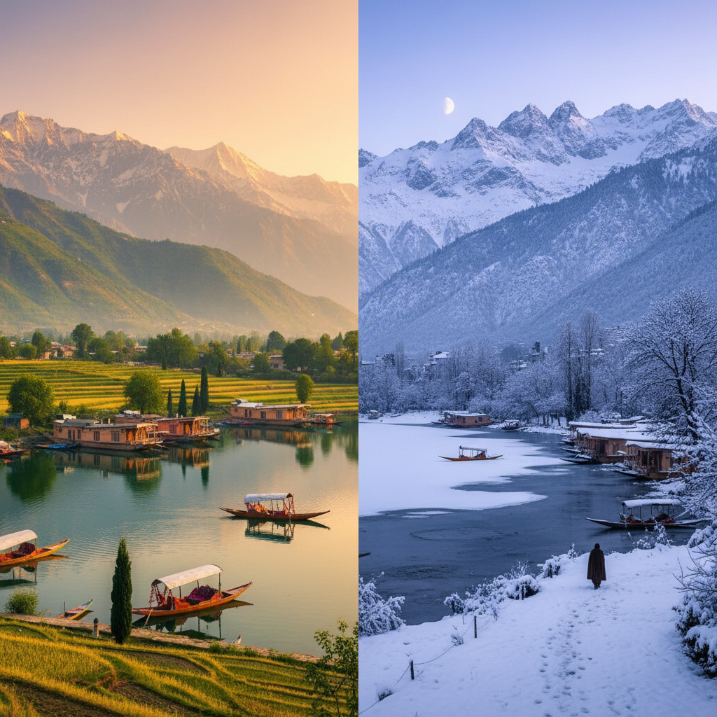 Kashmir in Summer vs Winter: Which Season is Best For Your Trip? — Kashmir travel guide photo by Kashmir Travel