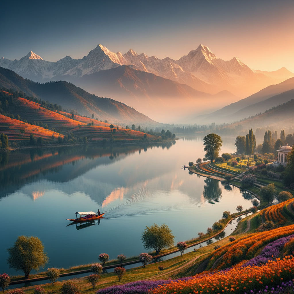 Kashmir Sunrise Sunset Guide: Top Spots for Golden Hour Views — Kashmir travel guide photo by Kashmir Travel