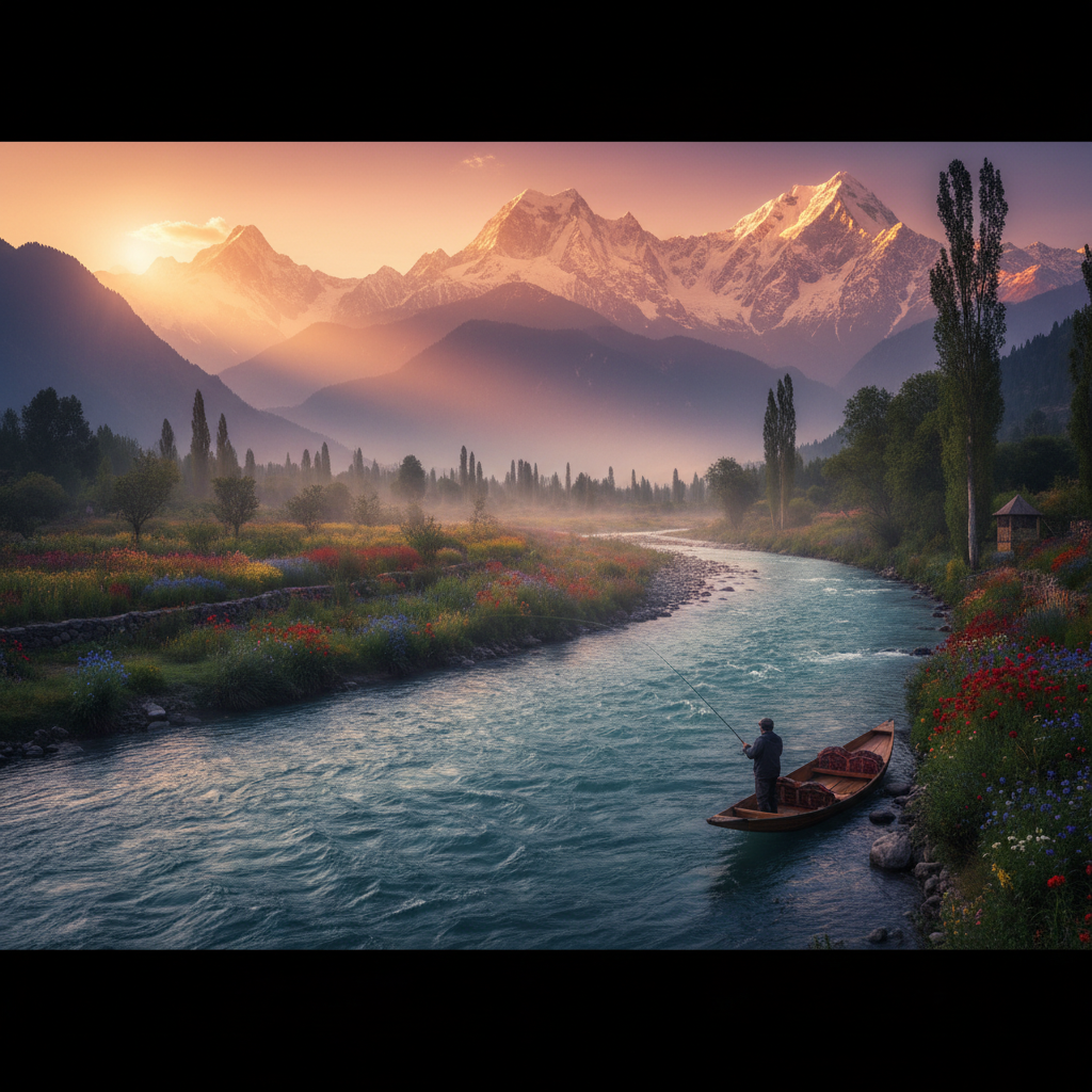 Kashmir Trout Fishing Guide: An Angler's Paradise with Kashmir Travel — Kashmir travel guide photo by Kashmir Travel