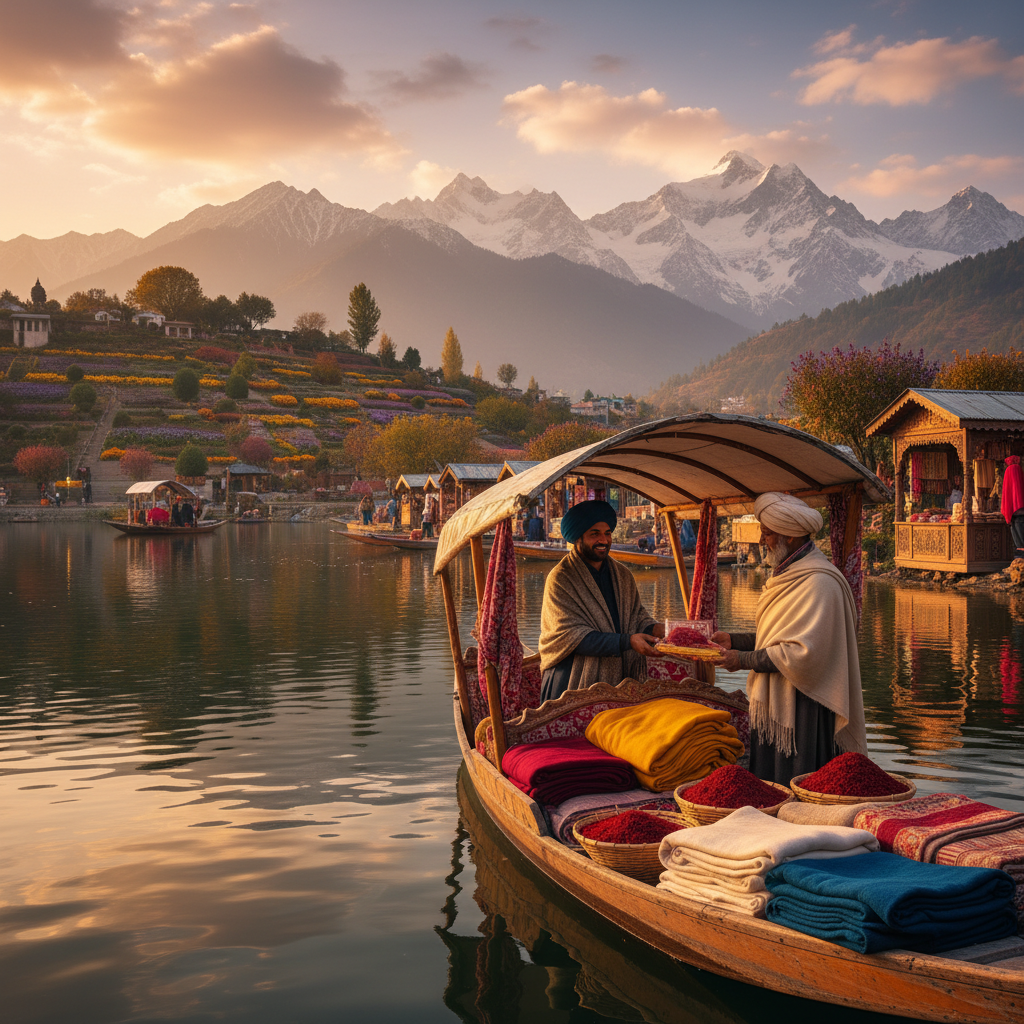 Kashmiri Shopping Guide: Pashmina, Saffron & Local Crafts — Kashmir travel guide photo by Kashmir Travel