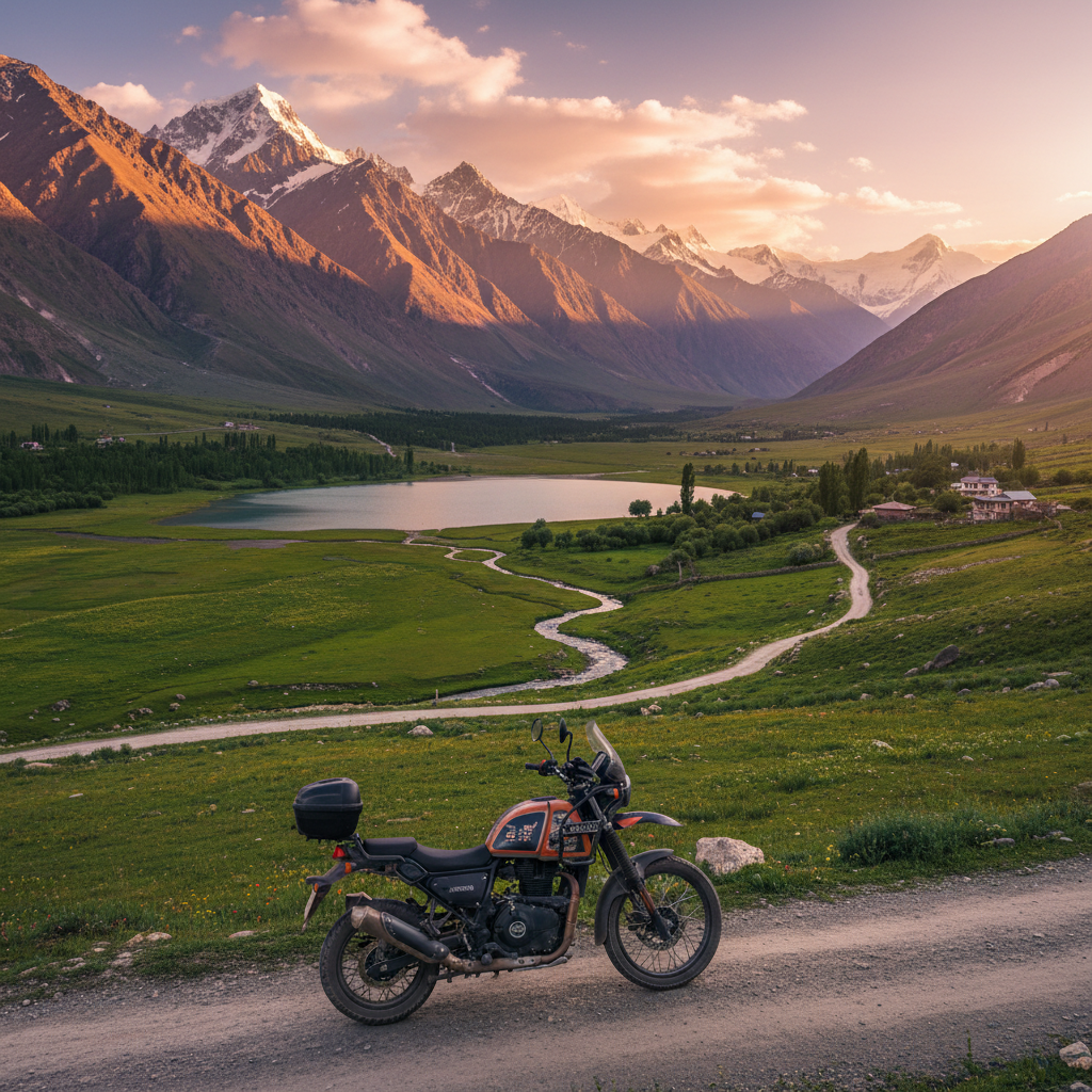 Ladakh Bike Trip Guide Royal Enfield: Routes, Permits & Tips — Kashmir travel guide photo by Kashmir Travel