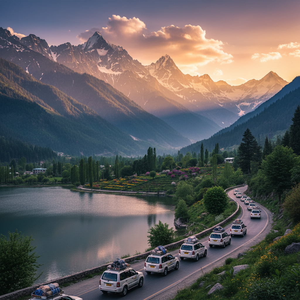 Ladakh Taxi Price Guide: Routes, Rates & Booking Tips (2024) — Kashmir travel guide photo by Kashmir Travel
