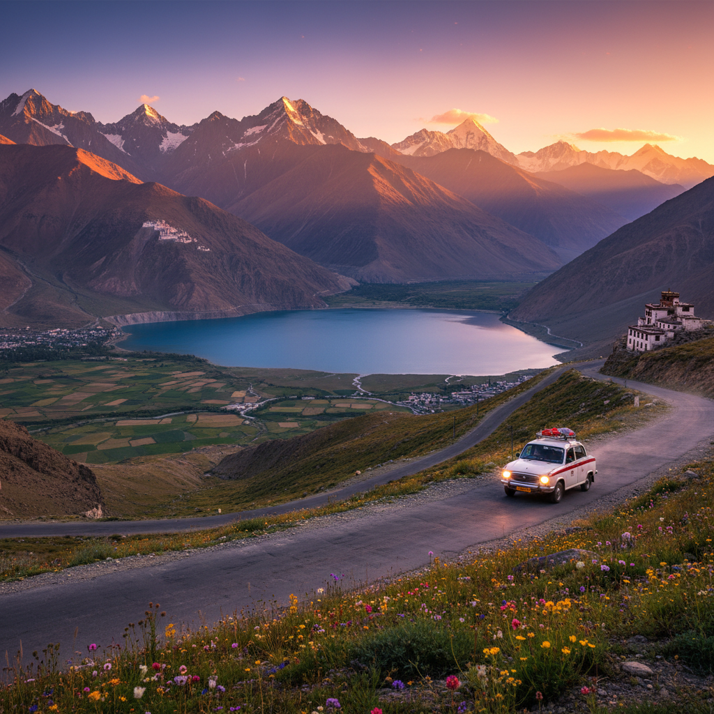 Leh to Chang La Taxi Service: Your Ultimate High-Altitude Journey Guide — Kashmir travel guide photo by Kashmir Travel