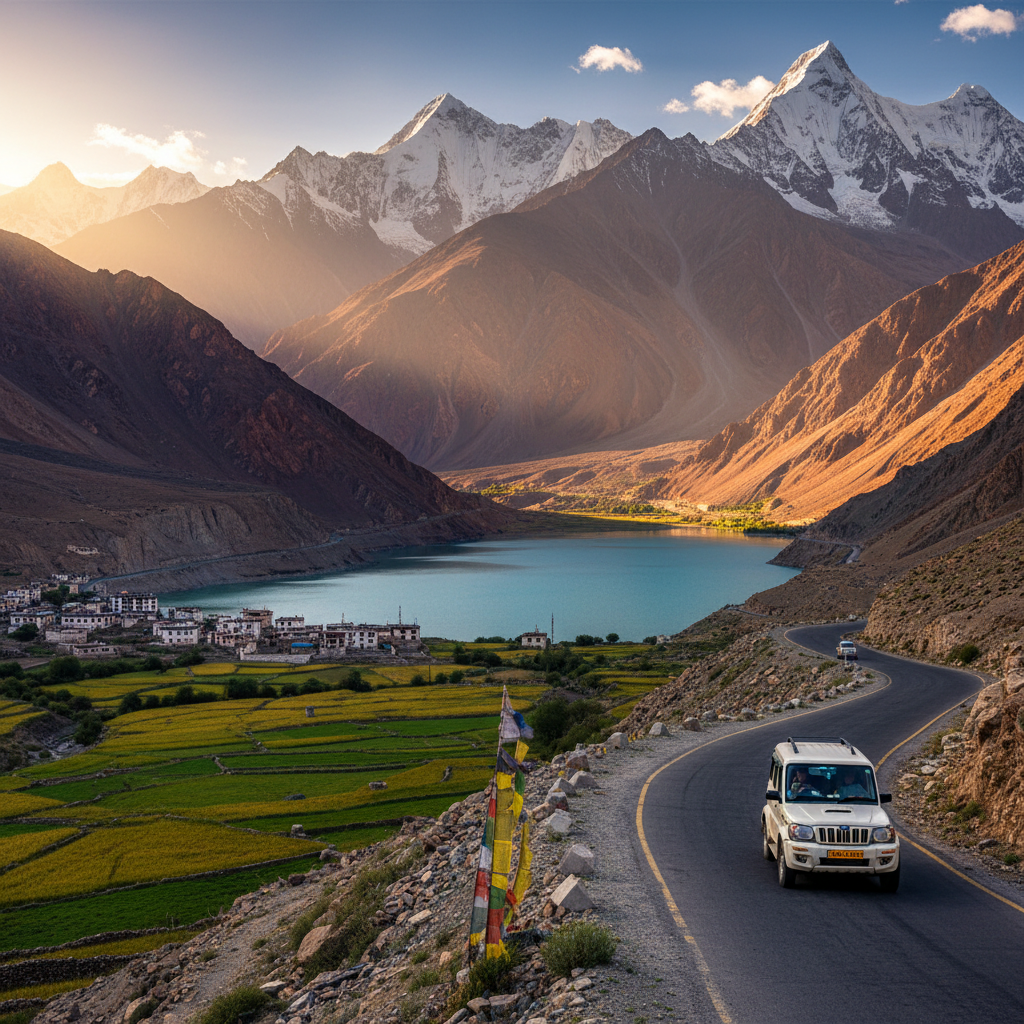 Leh to Hanle Taxi: Your Ultimate Travel Guide for a High-Altitude Journey — Kashmir travel guide photo by Kashmir Travel