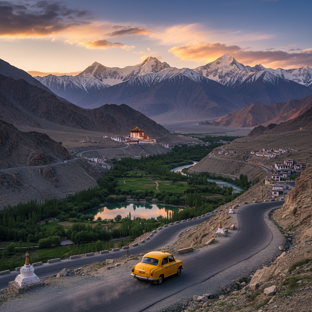 Leh to Hemis Taxi: Your Ultimate Guide to a Monastic Journey — Kashmir travel guide photo by Kashmir Travel