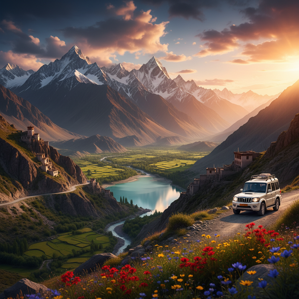 Leh to Lamayuru Taxi: Your Ultimate Guide to a Scenic Journey — Kashmir travel guide photo by Kashmir Travel