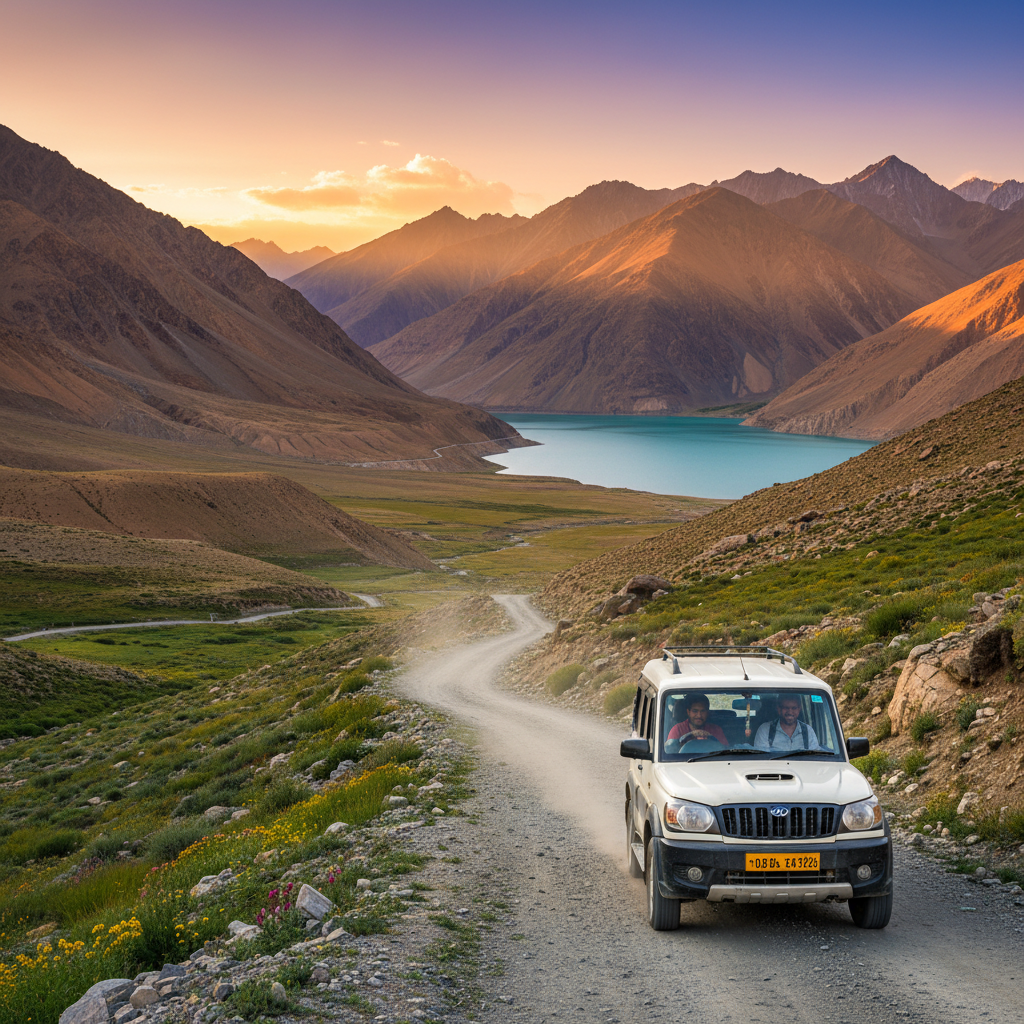 Leh to Tso Moriri Taxi Guide: Your Ultimate Journey to the High-Altitude Lake — Kashmir travel guide photo by Kashmir Travel