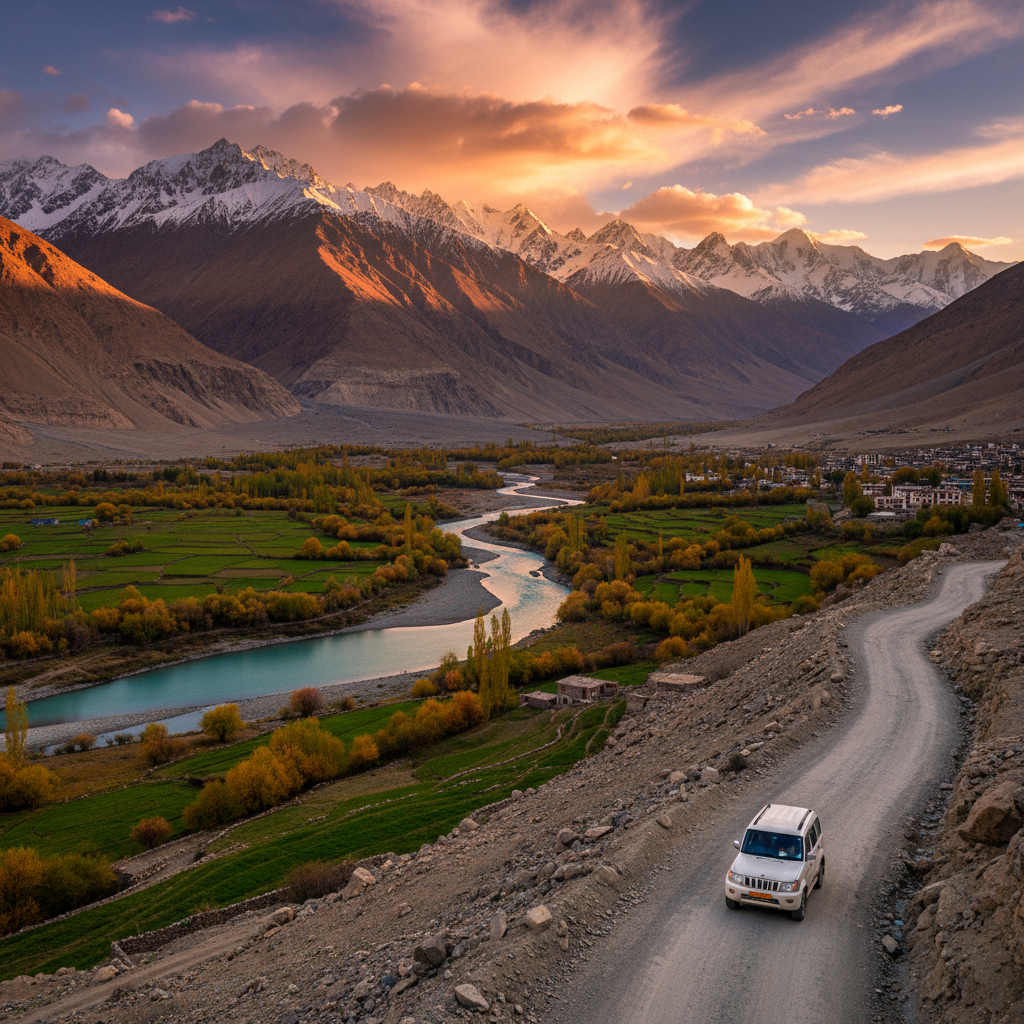 Leh to Turtuk Taxi: Your Ultimate Border Village Guide — Kashmir travel guide photo by Kashmir Travel
