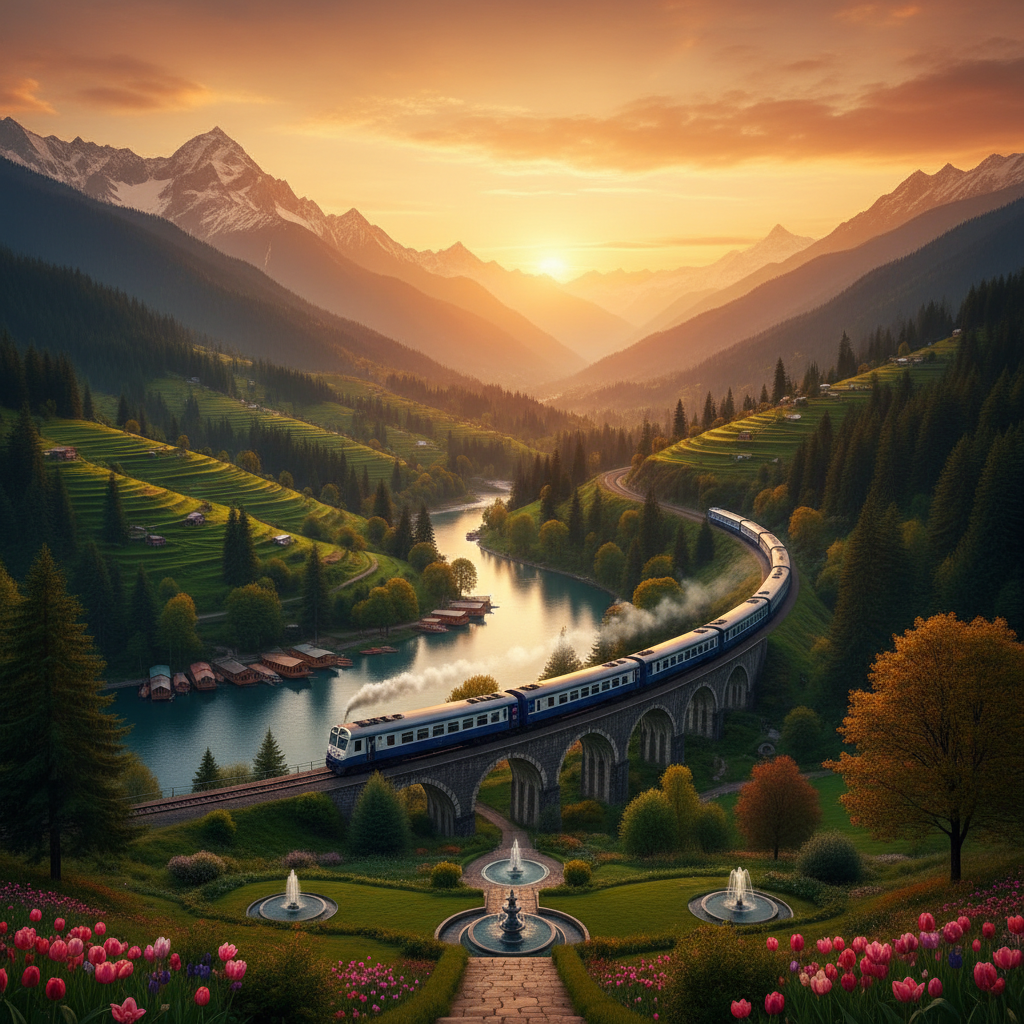 Train from Mangalore to Kashmir: Your Ultimate Travel Guide (kashmirtravel.online) — Kashmir travel guide photo by Kashmir Travel